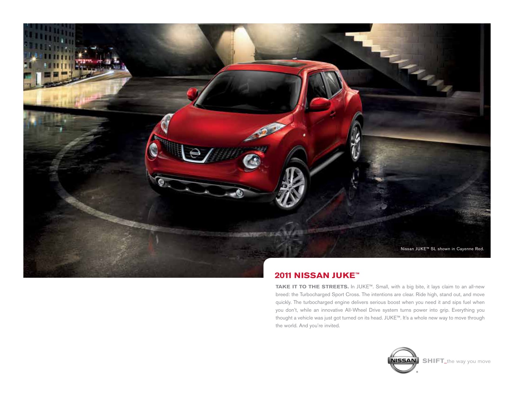 2011 Nissan Juke Brochure